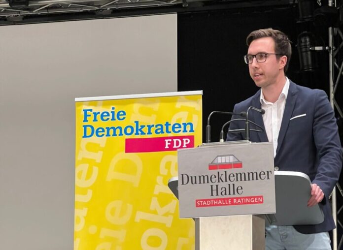 Alexander Steffen ist der neue FDP-Kreisvorsitzende. Foto: FDP