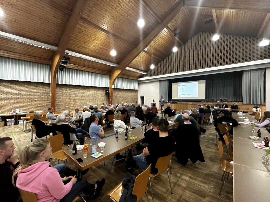 Zahlreich trafen sich die Mitglieder des BV Flandersbach. Foto: Verein