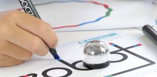 "Ozobots" sind kleine Lernroboter. Foto: Ozobot