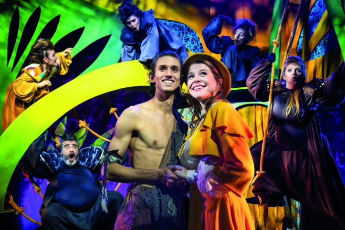 Das Theater Liberi gastiert mit „Tarzan–das Musical“ im Stadttheater in Ratingen. Foto: Theater Liberi/Nilz Böhme