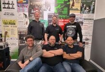 Der Vorstand der Wülfrather Rockmusiker-Gemeinschaft. Foto: WüRG