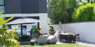 Die Einsatzstelle in Ratingen. Foto: FW Ratingen
