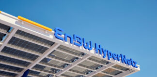 Das Hyper-Netz des Energieunternehmens EnBW wächst in Langenfeld. Foto: Endre Dulic/EnBW