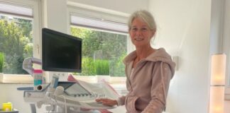 Sandra Dahle hat in Velbert eine Praxis für pränatale Diagnostik eröffnet. Foto: privat