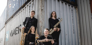 Das "Multiphonic Saxophon Quartett" eröffnet die Abo-Spielzeit. Foto: Band