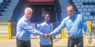 Lamin Touray ist ein Allrounder und soll die "Blauen" in der Offensive verstärken. Foto: SSVg Velbert