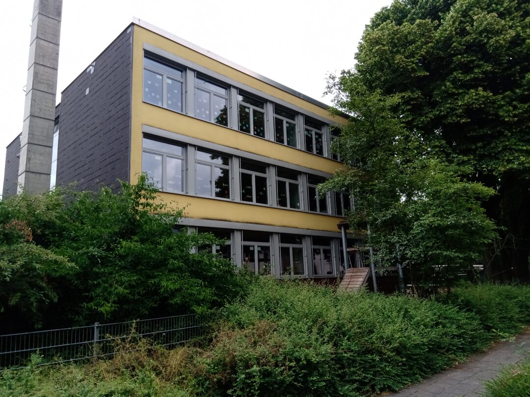 Die Heinrich-Schmitz-Schule wird in absehbarer Zeit zu klein und daher neu gebaut. Foto: Stadt Ratingen