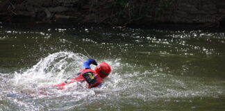 Retter waren auf der Ruhr im Einsatz. Foto: Feuerwehr Essen/Symbolbild
