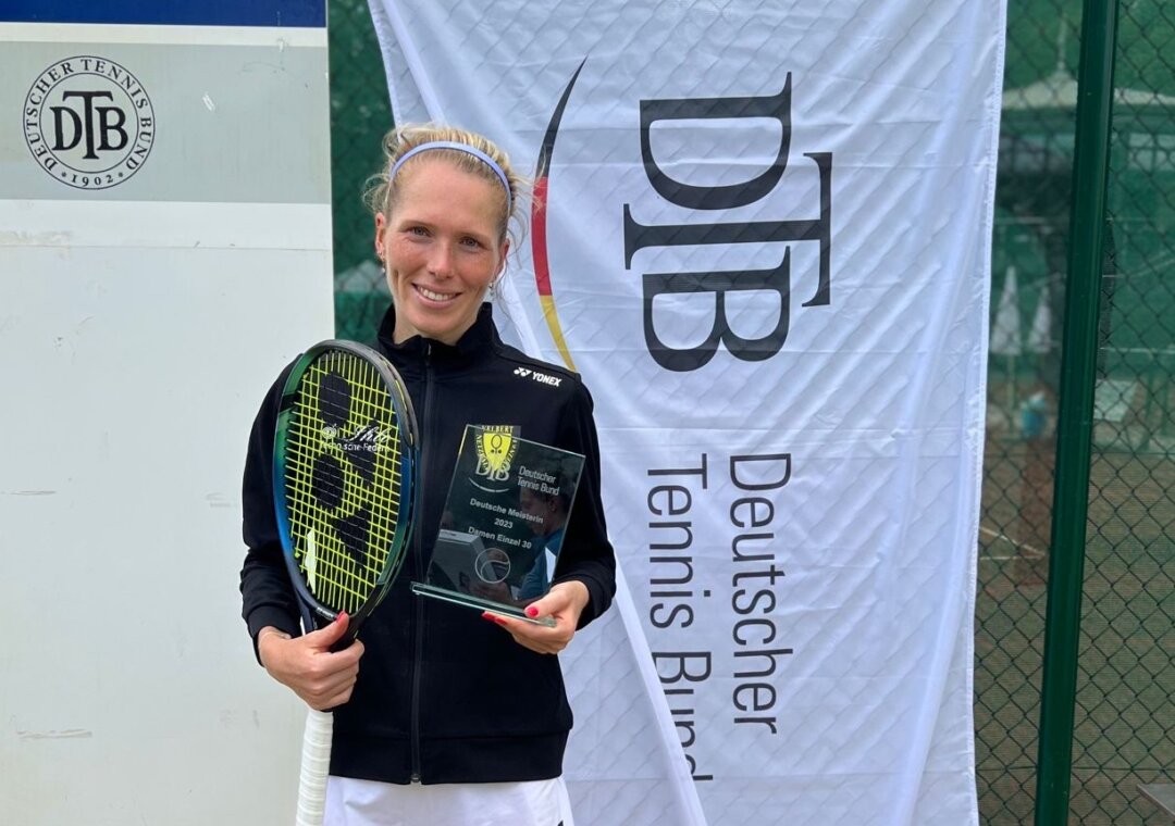 Die Netzballerin Lauren Wagenaar ist Deutsche Meisterin der Damen 30. In der ITF Weltrangliste belegt sie aktuell den dritten Platz. Foto: NBV
