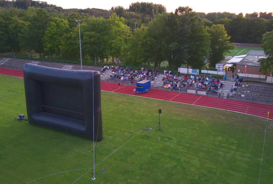 Im Toni-Turek-Stadion in Alt-Erkrath gibt es Kinogenuss unter freiem Himmel. Foto: Stadt Erkrath