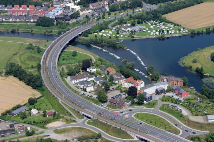 Ein Blick auf die Ruhr von oben. Foto: pixabay