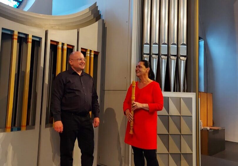 Susanne Filler und Dieter Seibold gastieren in der Lambertuskirche. Foto: Matthias Röttger