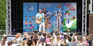 Volker Rosin kam für ein Konzert nach Ratingen. Foto: Michael Baaske/Stadt Ratingen