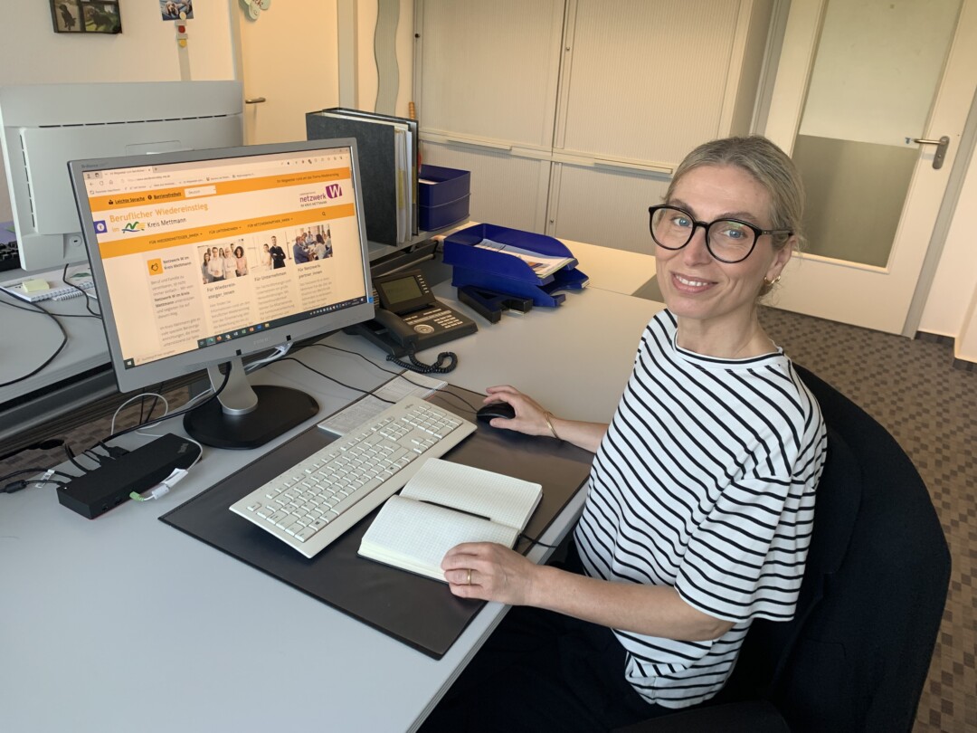 Feride Iseni-Dishallari ist neue Koordinatorin des Netzwerks. Foto: Kreis Mettmann