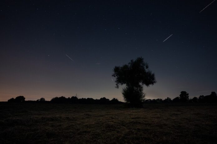 Sternschnuppen am Himmel kann man auch im Kreis Mettmann im Maximum der Perseiden vom 12. auf den 13. August sehen. Foto: pixabay