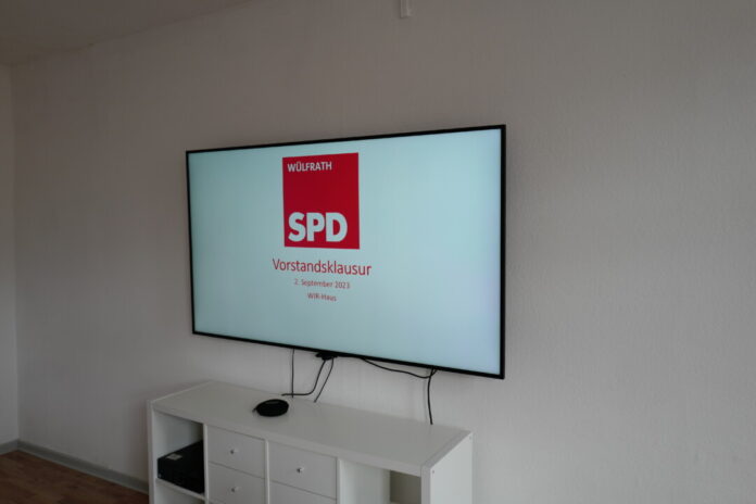 Im WIR-Haus hatte sich der SPD-Vorstand getroffen und über Wülfrath-Themen ausgetauscht. Foto: SPD