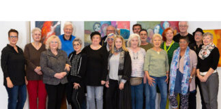 Ab dem 15. September stellt die Künstlergruppe "Falter" in der Kreispolizeibehörde Mettmann einige ihrer Werke aus. Foto: Polizei