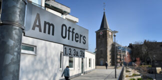 Der Platz Am Offers in der Velberter Innenstadt. Foto: Mathias Kehren
