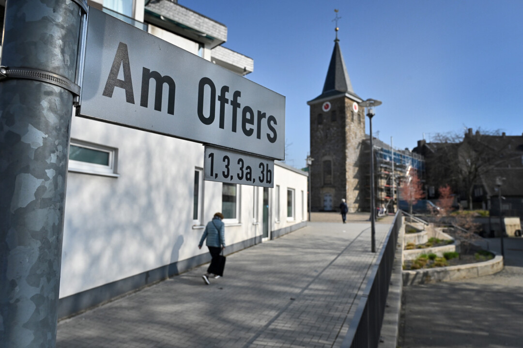 Der Platz Am Offers in der Velberter Innenstadt. Foto: Mathias Kehren