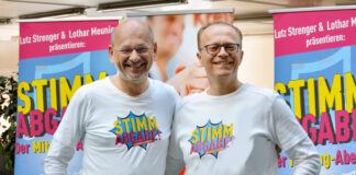 Neviges: Herbstfest mit „Stimmabgabe“ Lothar Meunier und Lutz Strenger laden ein zum Mitsing-Konzert unter dem Motto "Stimmabgabe". Foto: privat