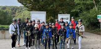 Für die Ausflugsgruppe ging es zur Müngstener Brücke. Foto: privat