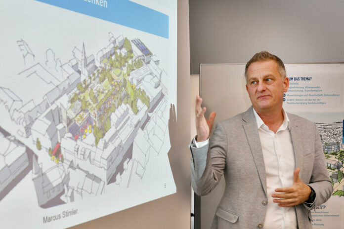 Marcus Stimler hat das IHK-Positionspapier vorgestellt. Auch für die "Stadt-Galerie" (Illustration) wurden Pläne entwickelt, die über die ausschließliche Nutzung als Einzelhandelsstandort hinaus gehen. Foto: Mathias Kehren