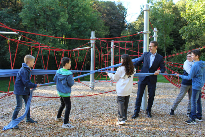 Spielplatz am Kalkofer Busch in Hochdahl. Foto: Stadt Erkrath