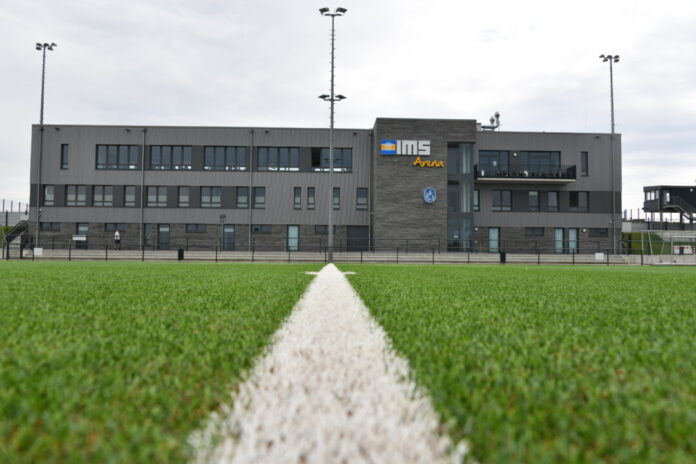 Stadion_Velbert_IMS-Arena_Fussball_Platz_MK5_2538 Das Stadion Velbert mit mehreren Fußballfeldern befindet sich an der Bahnhofstraße. Foto: Mathias Kehren