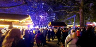 Der Essener Weihnachtsmarkt lockt viele Besucher an - zu dem Vorfall kam es nach Ladenschluss. Foto: Volkmann