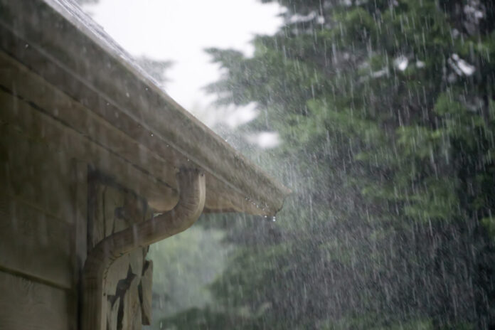 Sind Regenrinnen verstopft, läuft das Wasser nicht ab und kann Schäden verursachen. Foto: VZ NRW/adpic