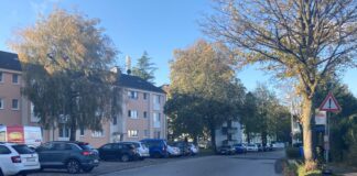 Der Düsselring in Mettmann. Foto: Kreisstadt Mettmann/Archiv