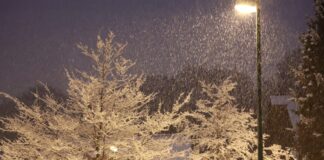 Ein winterliches Wunderland sollte man noch nicht erwarten, aber erste Flöckchen kündigen sich bereits an. Foto: Volkmann/Archiv