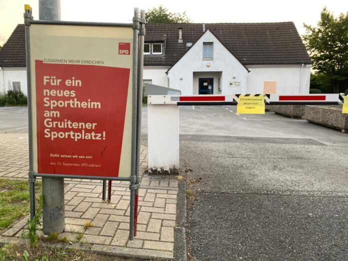 Die SPD ist für en Neubau des Gruitener Sportheims. Foto: SPD