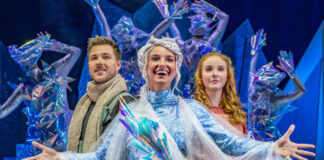 Das Theater Liberi führt „Schneekönigin – das Musical“ in Essen auf. Foto: Nilz Böhme/Theater Liberi