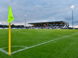 1. FC Wülfrath gegen MSV Duisburg: Noch gibt es Tickets für das Niederrheinpokalspiel Das Velberter Stadion, die IMS-Arena, ist Heimat der SSVg Velbert. Foto: Mathias Kehren