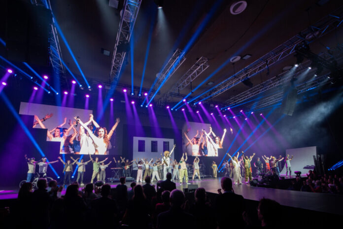 2.000 Ehrenamtliche lud Westlotto zum Dank zu einer Streetart-Show ein. Foto: Westlotto