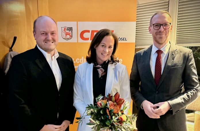 Peter Thomas, Christiane Rühl und Jan Heinisch von der CDU. Foto: CDU