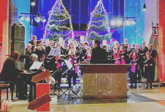 In der Kirche St. Joseph fand das Adventskonzert statt. Foto: MGV