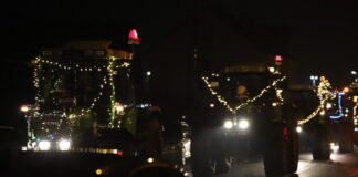 Traktor-Lichterfahrt 2023