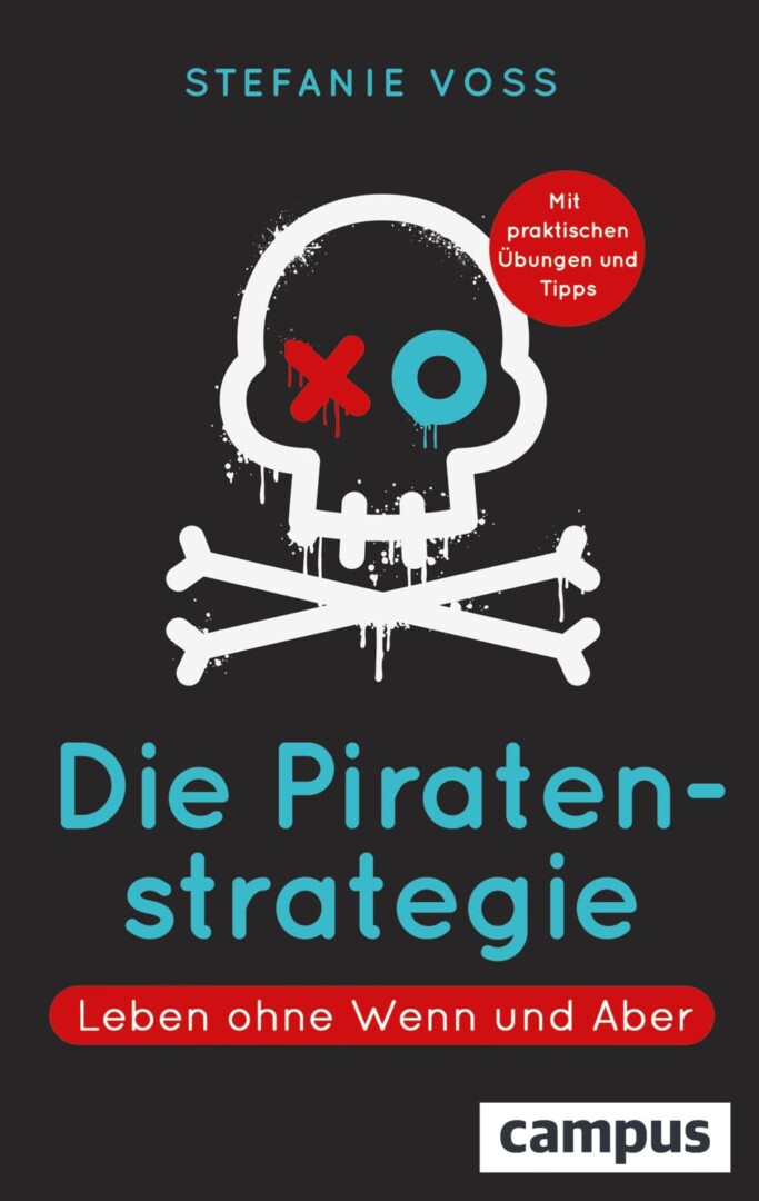 Buchcover "Die Piratenstrategie" von Stefanie Voss.
