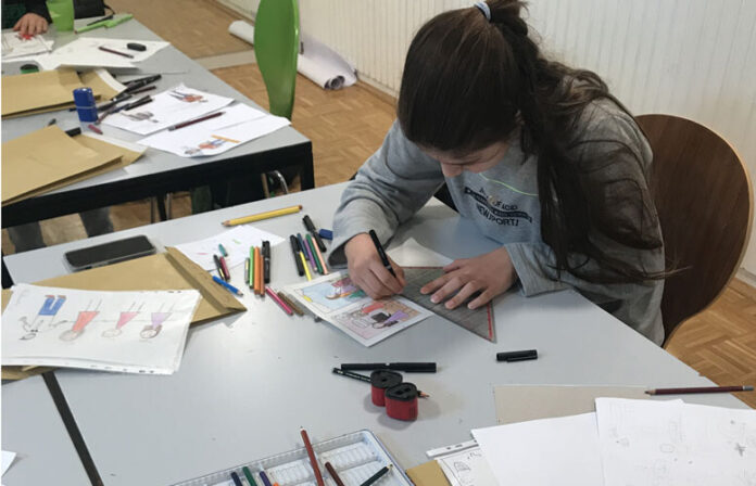 Beim Comic-Workshop ist Kreativität gefragt. Foto: Stadt Ratingen