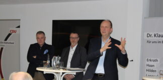 Christoph Sandweg, Professor Hendrik Jürges, Klaus Wiener. Foto: Büro Wiener