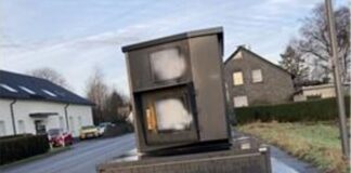 Der Blitzer befindet sich an der Gruitener Straße auf Höhe der Hausnummer 41. Foto: Polizei