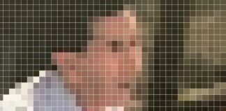 Die Polizei sucht nach einem Unbekannten. Foto (verfremdet): Polizei