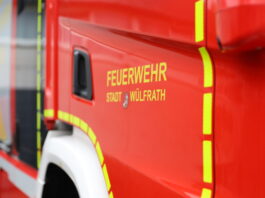 Ein Einsatzwagen der Wülfrather Feuerwehr. Foto: Volkmann