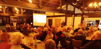 In der Gaststätte "Hevra" hatten sich die Mitglieder des Bürgervereins getroffen. Foto: BV Düssel