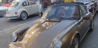 Dieser Porsche wurde entwendet. Foto: Polizei