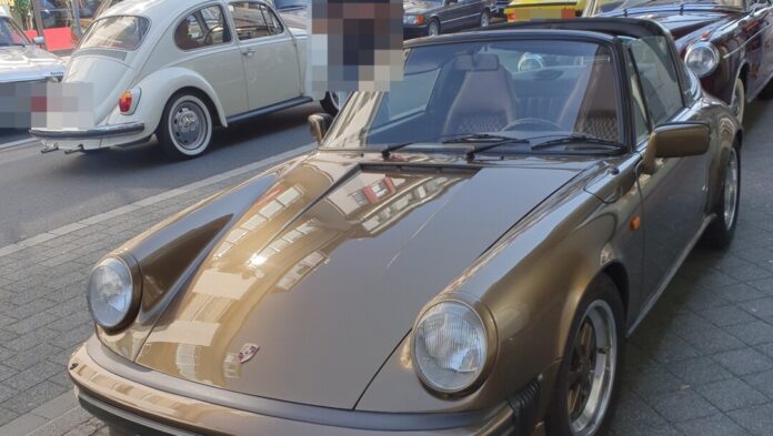 Dieser Porsche wurde entwendet. Foto: Polizei