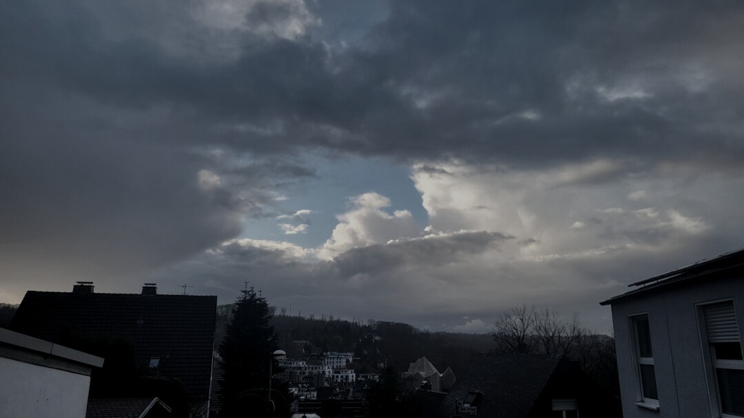 Wolken am Himmel. Foto: Volkmann