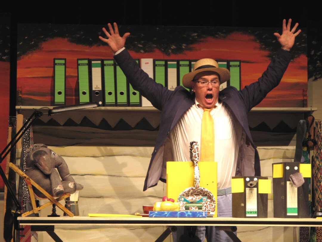 Das Theater Tom Teuer gastiert am 14. April im "Lux". Foto: Theater Tom Teuer